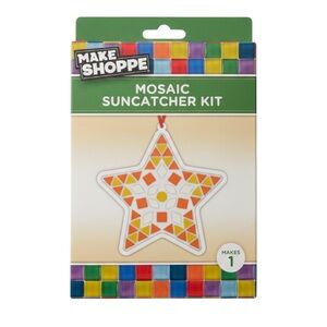 Orange & Yellow Star Mosaic Suncatcher Kit